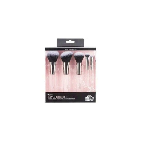 Japonesque Kit de Pinceis para Viagem Rosto 5 Pecas