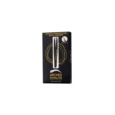 Arches & Halos Pinza de Cejas Profesional Precision Tip