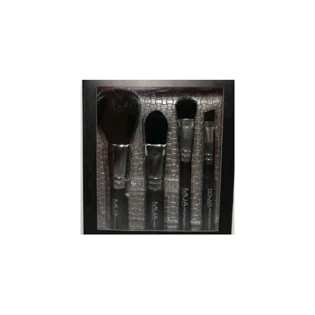 MUA Kit de Pinceles de Maquillaje para Viaje 5 Piezas