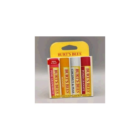 Burt's Bees Kit com 4 de Protetores Labiais Superfruit