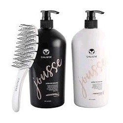 Calista Jousse Kit Shampoo, Condicionador e Escova Honeymint Blend