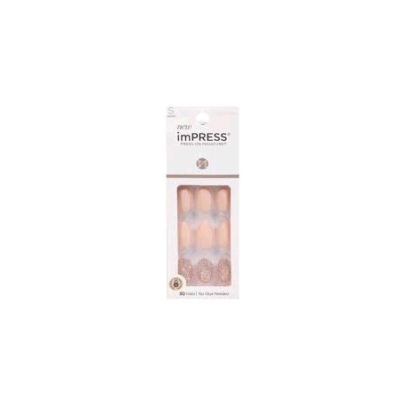 Impress Unhas Autocolantes Press-On Manicure Premium 30 Unhas
