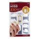 Kiss Unhas Autocolantes Active Oval Kit 100 Unhas 100PS14