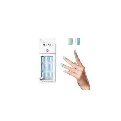 Impress Unas Autoadhesivas Press-On Manicure Cortas KIM012