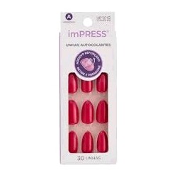 Impress Unas Autoadhesivas Press-On Manicure Cortas KIM005