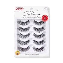 Kiss Pestanas Postizas So Wispy 5 Pares KPLM02