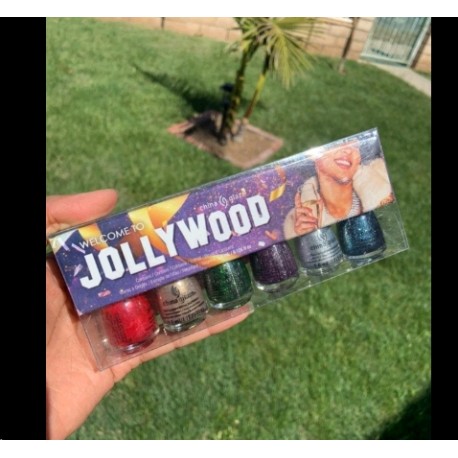 China Glaze Kit 6 Mini Esmaltes Jollywood