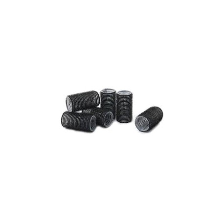 Ruleros de Cabello Autoadherentes Pequeno Plata