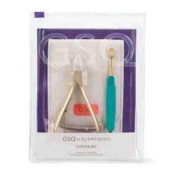 GSQ by GlamSquad Kit de Cuticulas con Alicate y Espatula