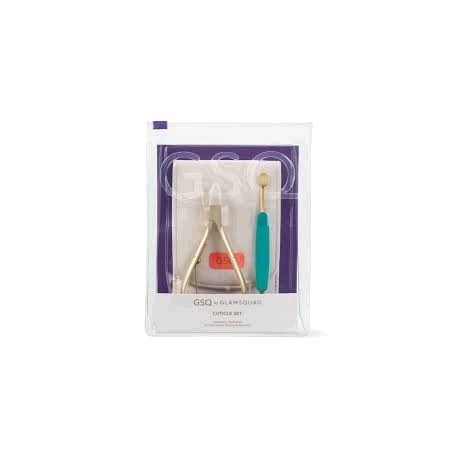 GSQ by GlamSquad Kit de Cuticulas com Alicate e Espatula